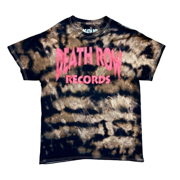 Death Row Records Tie-Die Graphic T-Shirt - Picture 1 of 4